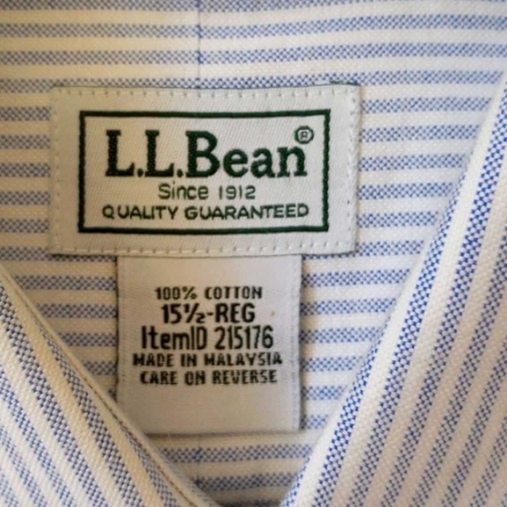 LL Bean Casual Shirt M - Picture 6 of 6